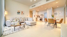 Serene 1Br At Harbour Gate Tower 2 Dubai Creek Harbour By Deluxe Holiday Homes Дубай